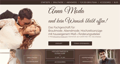 Desktop Screenshot of anna-moda.com